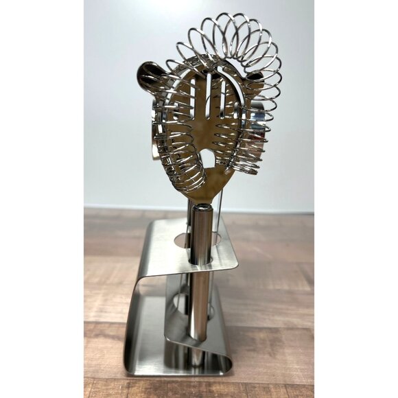 Stainless Steel Cocktail Strainer Set Mixology Bar Tool Professional Bartender K - Picture 2 of 4